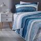 thumbnail image 2 of Cubrecama Estampado 1.5 Plazas Azul, 2 of 2
