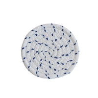 Xmhytop Juego De 4 Portavasos Absorbentes Antideslizantes, Coasters Para Vasos Y Copas De Vino, Estilo A, 11Cm, Azul B