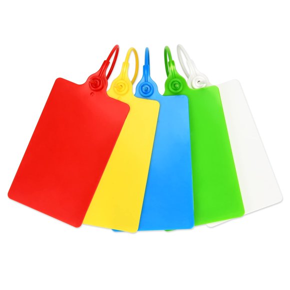 Etiquetas de seguridad LeadSeals 105x65 mm Pack de 100 – 5 colores