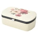 thumbnail image 2 of Caja De Joyería De Tamaño De Viaje, Organizador De Joyería Portátil Para Relojes Colgantes, Pulseras, Color Blanco, 2 of 2