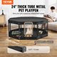 thumbnail image 2 of Parque infantil plegable para perros VEVOR, 8 paneles de metal, 60 x 60 cm, con accesorios, 2 of 9
