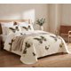 thumbnail image 1 of Cubrecama QUILT 2 Plazas - Crema Mariposas Doradas Kfl121 KFL121, 1 of 5