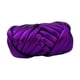 thumbnail image 3 of Hilo Grueso De 15 M De Largo, Tejido A Mano, 500 G, Para Cestas, Mantas, Macramé, Morado, 3 of 5