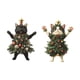 thumbnail image 5 of Adorno Para árbol De Navidad Con Forma De Gato, Plano, 2D, Bonito Adorno Navideño Para Pared, Familiar, 5 of 5