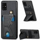 thumbnail image 1 of Funda Resistente para Samsung Galaxy A71 5G con Tarjetero y Soporte, Diseño Magnético Negro, 1 of 5
