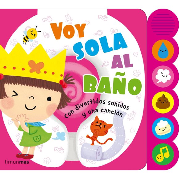 Libro Voy sola al baño Timun Mas Infantil con sonidos y canción