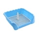 thumbnail image 3 of Orinal Para Perros Orinal Para Perros Peque?os Bandeja De Entrenamiento Para Orinar Con Pared De Protección Azul, 3 of 5