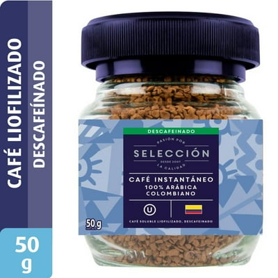 Café Liofilizado Descafeinado Frasco 50 G Selección