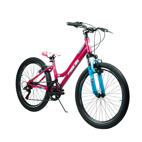 Bicicleta Mtb Aro 24 Fucsia Bernice Powerbike