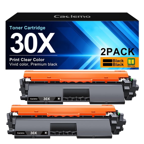 Cartucho de tóner Caclemo 30X de alto rendimiento negro CF230X para HP