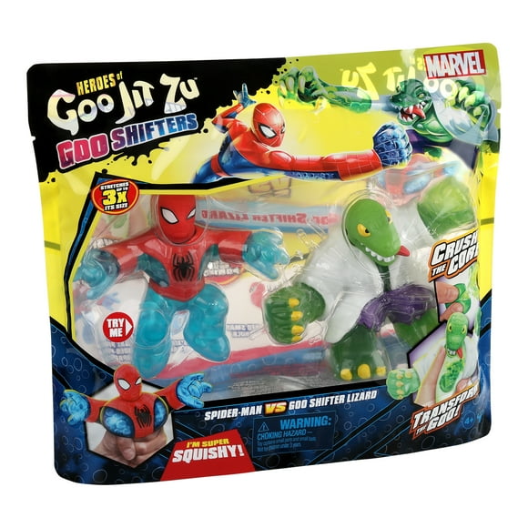 Goo Jit Zu Marvel Goo Shifters Heroes vs. Pack X 2 Surt.