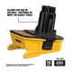 thumbnail image 2 of Adaptador de batería DEWALT de 18 V a 20 V para taladros, lijadoras, etc., 2 of 5