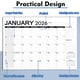thumbnail image 3 of Calendario de pared AECCN 2026, antimanchas, duradero, 17 x 12 cm, 3 of 8