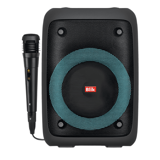 Genérico - Parlante Karaoke Voice Bluetooth Con Micrófono Negro