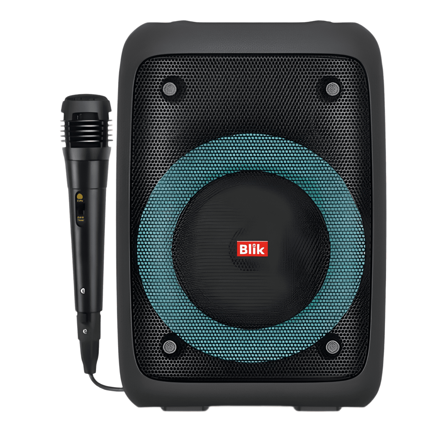 Genérico - Parlante Karaoke Voice Bluetooth Con Micrófono Negro