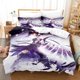 thumbnail image 1 of Anime Girls Magica Devil Homura Akemi Bedding Set Single Twin Full Size Bed Set Adult Kid Bedroom Duvet cover Sets Bed Sheets, 1 of 5