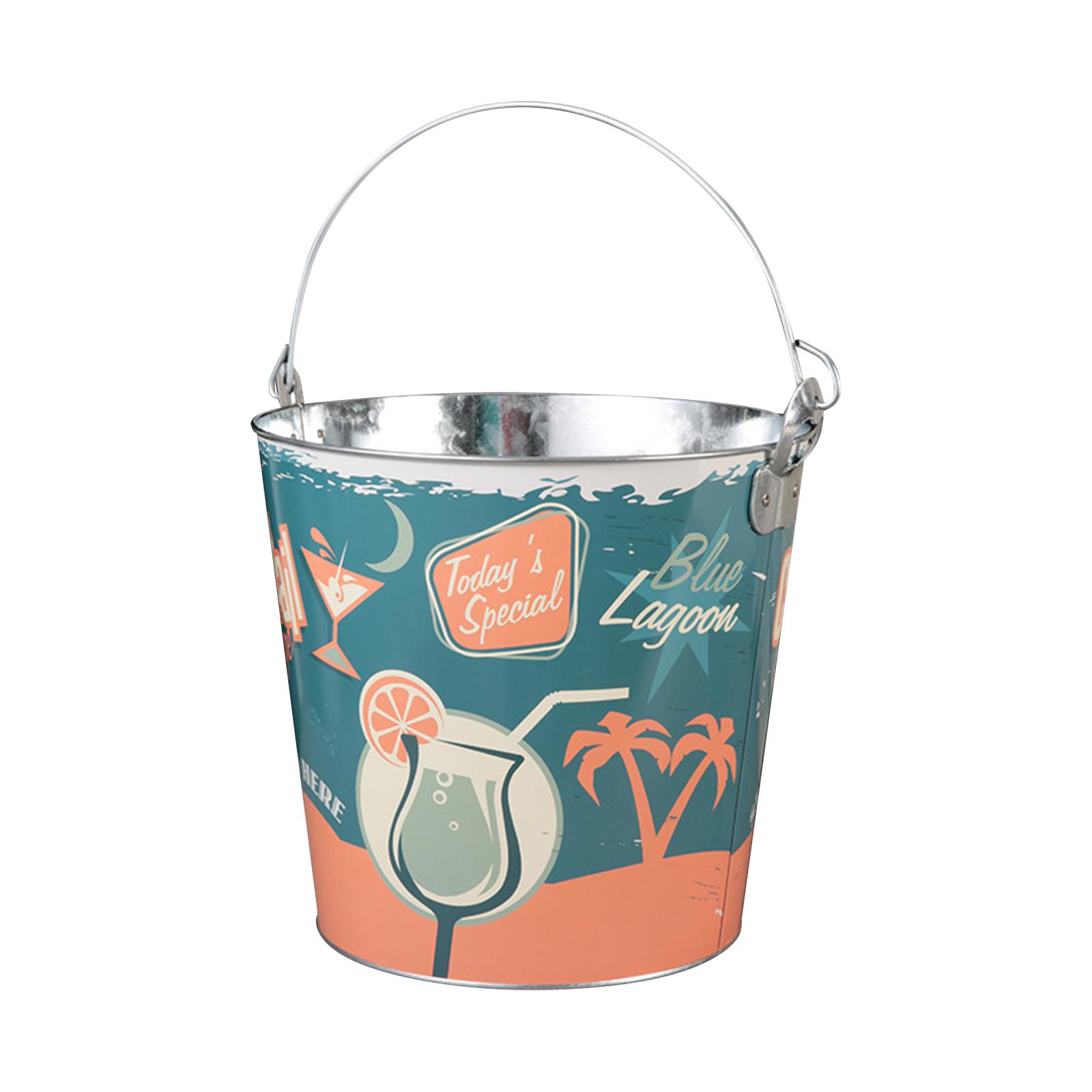 Bothyi - Cubo Enfriador De Vino Con Asa, Bañera Enfriadora De Bebidas Para Pub, Ktv Clubs, Fiesta A