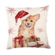 thumbnail image 3 of Funda De Almohada Navideña, Funda De Cojín Para Decoración De Cama Navideña, Perro, 3 of 3