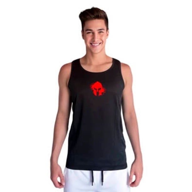 Polera Dryfit Espartano Musculosa Guerrero Gimnasio