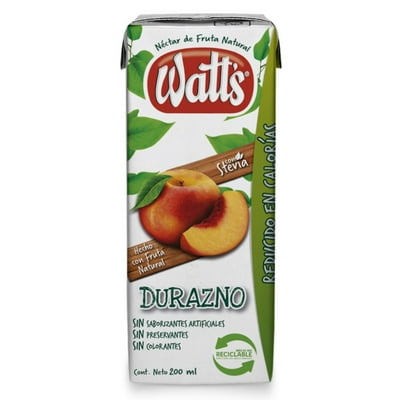 Nectar Durazno 0.2 L Watts