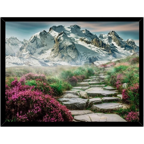 Genérico - Cuadro Decorativo Paisaje Medidas 30X40 Cm