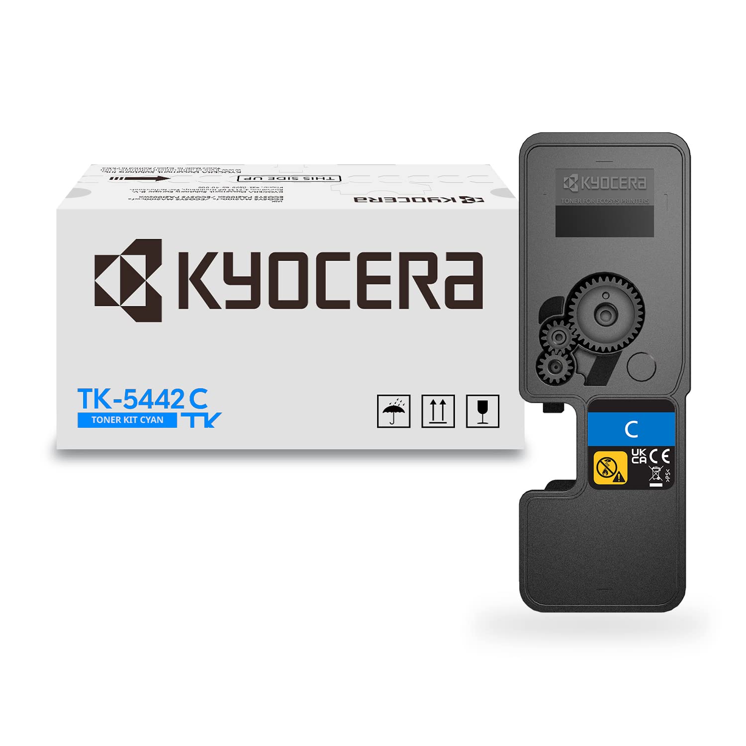 Cartucho De Tóner Kyocera Tk-5442C Cian Para Ecosys Ma2100Cwfx