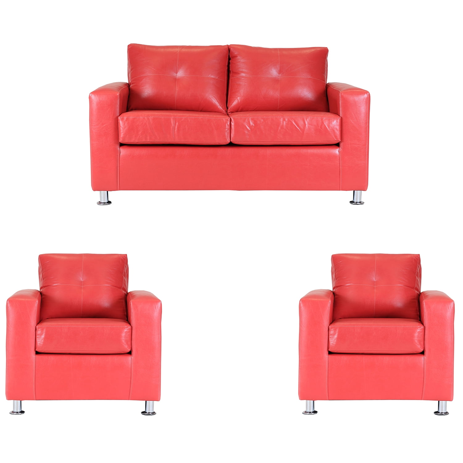Muebles América - Living George 211 Rojo