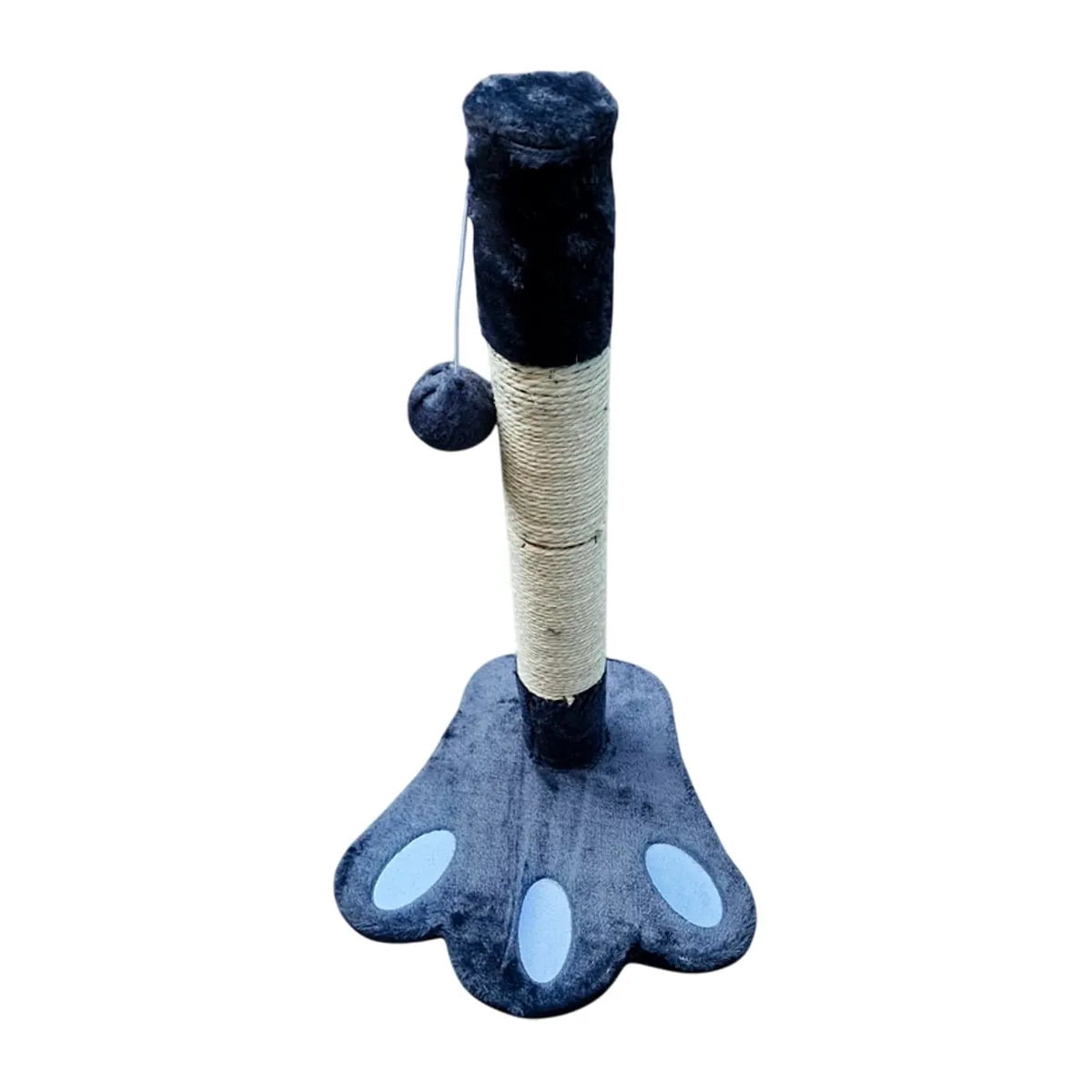 Rascador para Gatos Patita con Juguete Colgante