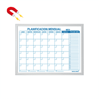 Datazone - Planificador Mensual Magnã©Tico Grande