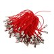thumbnail image 5 of Cordones De Cordón Trenzados Lariat Para Teléfono Móvil De 100 Piezas, Correas Colgantes Rojas, 5 of 5