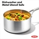 thumbnail image 4 of Juego de utensilios de cocina OXO Mira Tri-Ply de acero inoxidable de 1,5 L y 3 L, 4 of 5