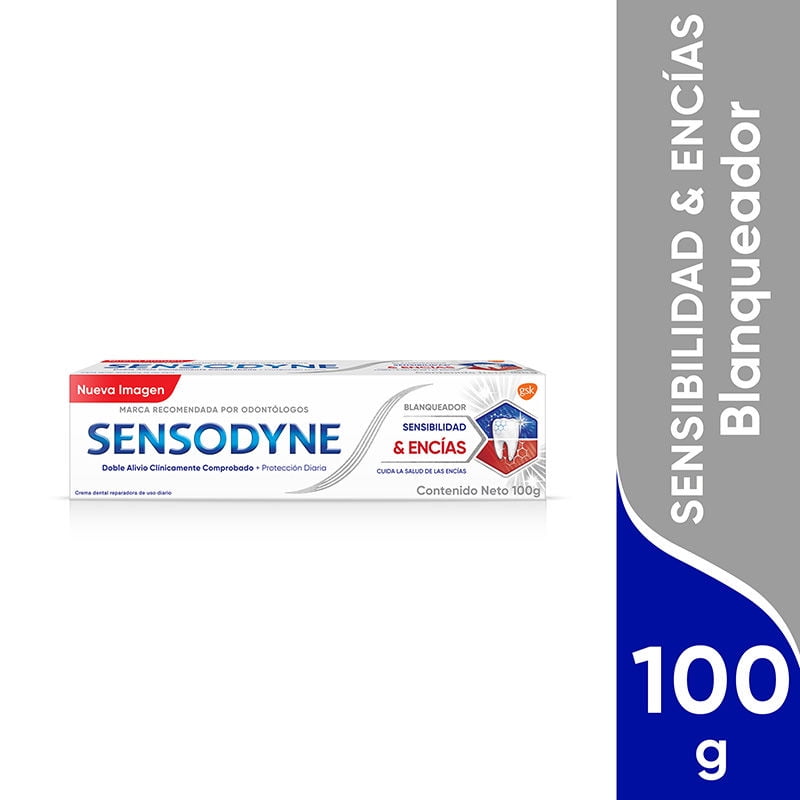 Pasta De Dientes Sensodyne Sensibilidad & Encías Blanqueadora