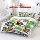 thumbnail image 1 of 3pcs The Story Winter Animal Happy Snow Theme Print Three Piece Bedding Set Soft Duvet Cover And Two Pillowcases, 1 of 5