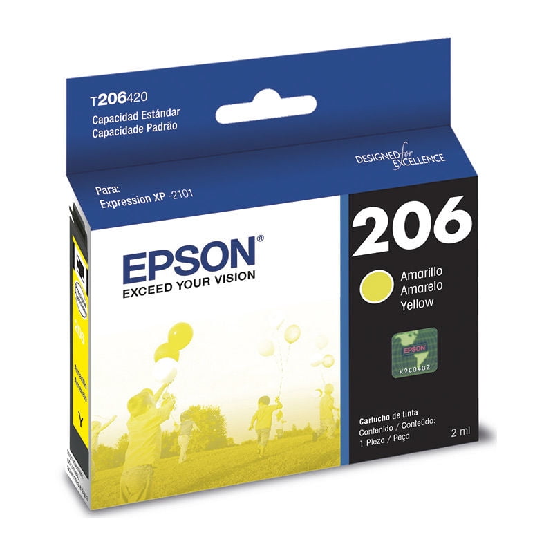 Epson - Cartucho De Tinta Original T206 Amarillo