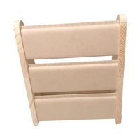 Magideal - Soporte De Exhibición De Collares Para La Venta, Organizador De Almacenamiento De Collares, Estante De Presentación De Joyería Independiente Para Tien Beige