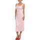 thumbnail image 4 of INSPIRE CHIC Vestidos ajustados de noche sin mangas con cuello cuadrado y estampado de corazones para mujer, blanco, talla S, 4 of 5