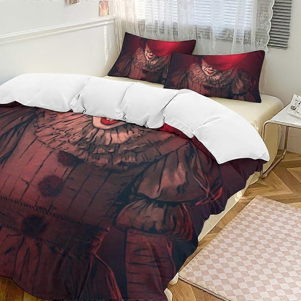 Pennywise3-Piece Bedding Set Soft Wa And Comfortable Bed Set Bed