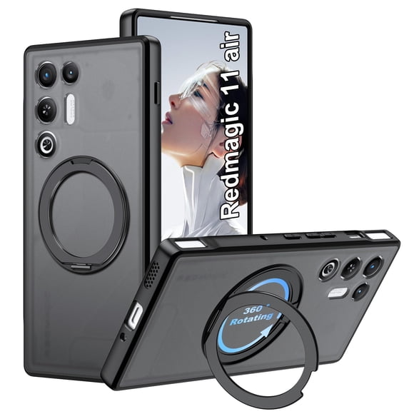 Funda para Celular Suttkue Nubia Red Magic 11 Air con Soporte Giratorio de PC
