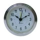 thumbnail image 4 of Inserto De Reloj De 78 Mm Cara Blanca Decoración Pequeña Para Sala De Estar Oficina Dormitorio Plata, 4 of 5