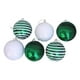 thumbnail image 1 of Adornos De Bolas De Navidad, Decoración Navideña De Espuma Con Lentejuelas Para Ventana Interior De 6cm, 6 Uds., 1 of 3