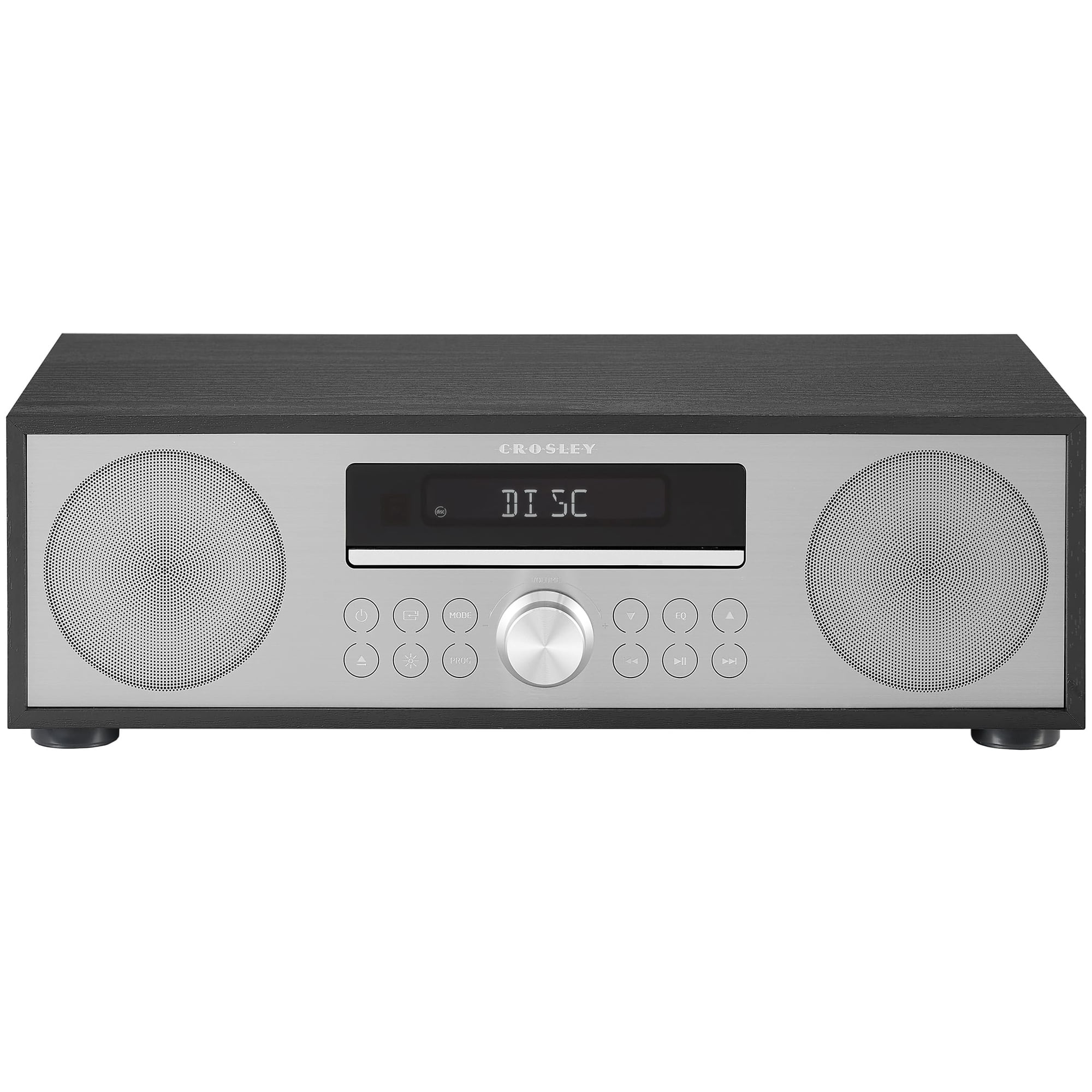 Radio Despertador Con Reproductor De Cd Crosley Cr3501a-bk Fleetwood