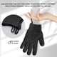 thumbnail image 3 of Guantes de baño exfoliantes Evridwear para ducha, spa, masaje, 3 of 8