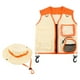 thumbnail image 3 of de Disfraces para Niños, Disfraces Y Accesorios para Actuaciones, Disfraces de Escenario, Accesorios Y Sombrero de Carnaval para Niñas Y Niños Peq , Naranja, 3 of 5