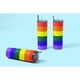 thumbnail image 3 of Termo Botella Térmica Orgullo Pride Lgtb Arcoiris Bandera blanco, 3 of 5