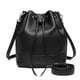 thumbnail image 1 of Bolso bandolera AFKOMST de piel con cordón para mujer, 1 of 9