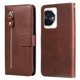 thumbnail image 1 of Funda con Cremallera para Honor 100, Carcasa Cartera de Cuero PU con Soporte y Tarjetero, 1 of 6