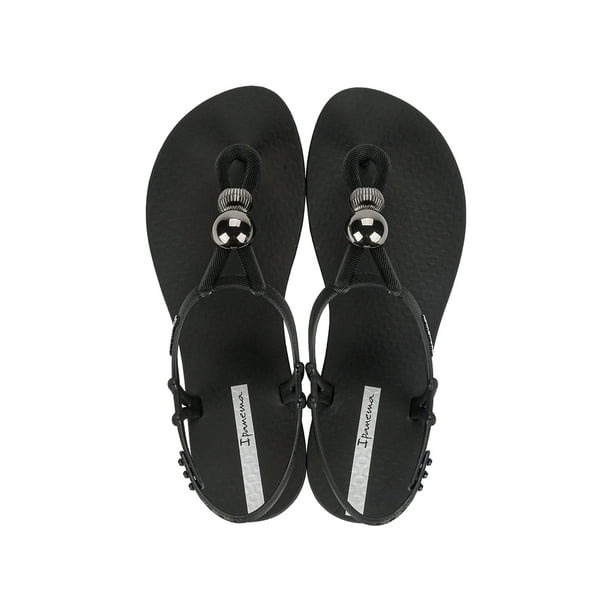 Sandalia Mujer Negro Class Fashion Ipanema