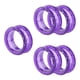 thumbnail image 3 of 5 uds tijeras de silicona anillos de , anillos protectores, inserciones de empuñaduras suaves para tijeras de mascotas, aseo, corte de cabellero, , púrpura Violeta, 3 of 5