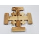 thumbnail image 2 of Cruz Bethlehem Gifts TM de Madera de Olivo de Jerusalén 15 cm, 2 of 4