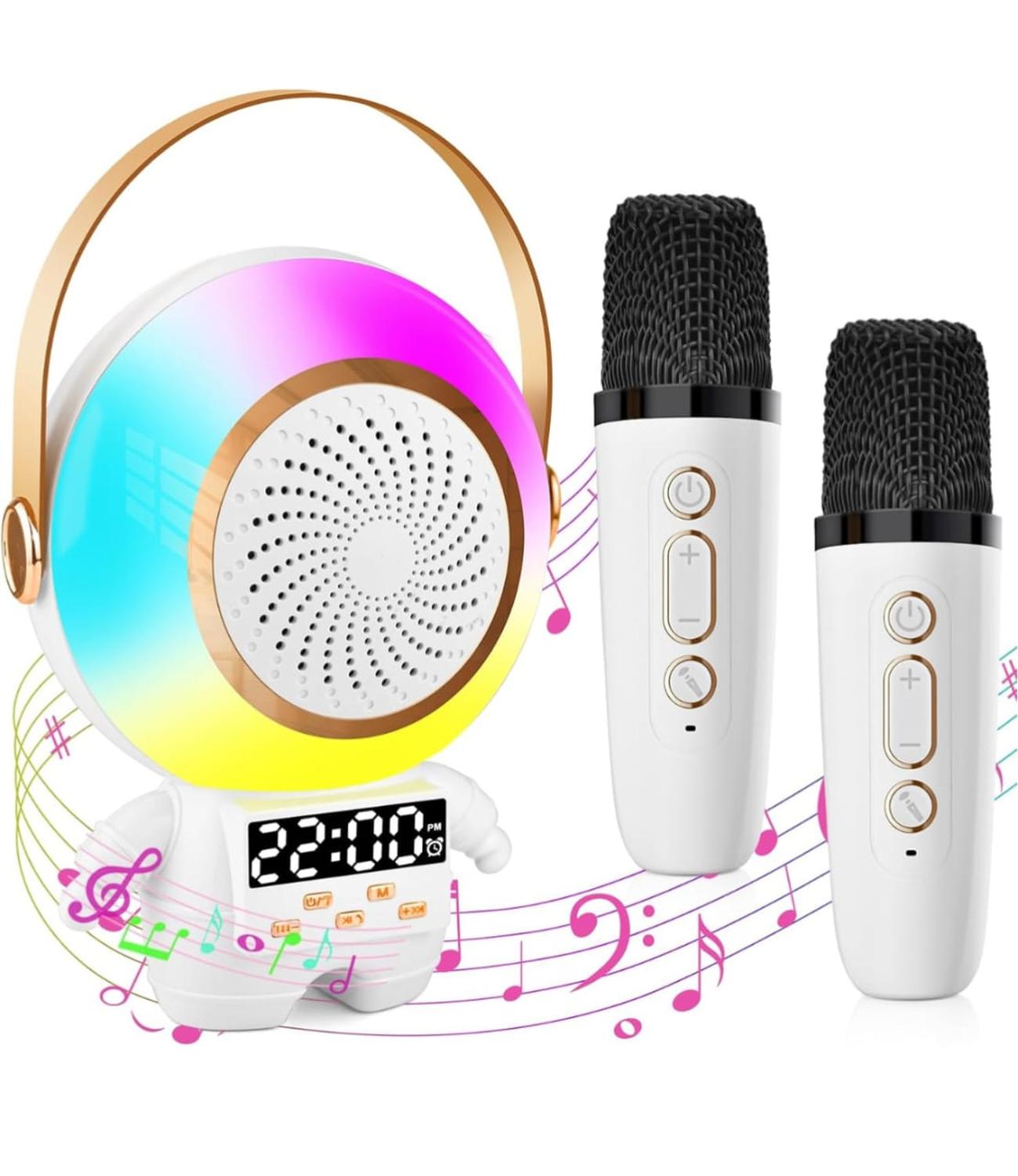 Genérico - Parlante Bluetooth Astronauta Con 2 Microfonos Blanco